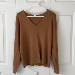 Brown H&M Long Sleeve Top